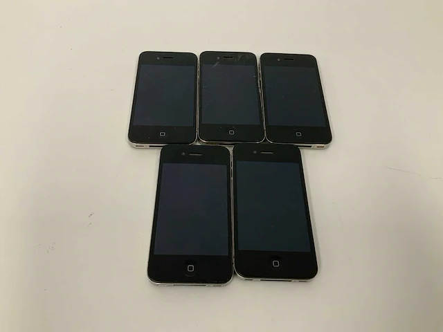 Apple iphone 4s 16gb zwart (5x) - afbeelding 2 van  3