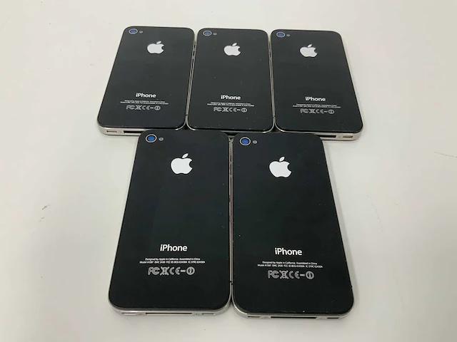 Apple iphone 4s 16gb zwart (5x) - afbeelding 3 van  3