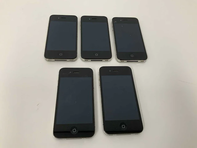 Apple iphone 4s 16gb zwart md235dn/a (5x) - afbeelding 2 van  3