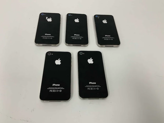 Apple iphone 4s 16gb zwart md235dn/a (5x) - afbeelding 3 van  3