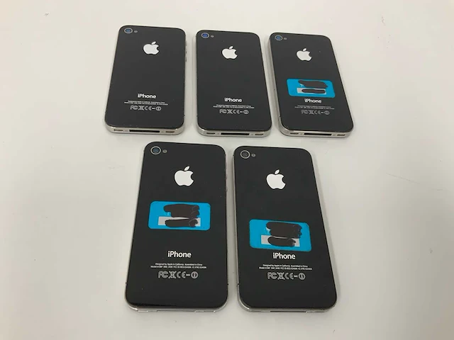 Apple iphone 4s 16gb zwart md235dn/a (5x) - afbeelding 3 van  3