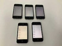 Apple iphone 4s black (5x) - afbeelding 1 van  3