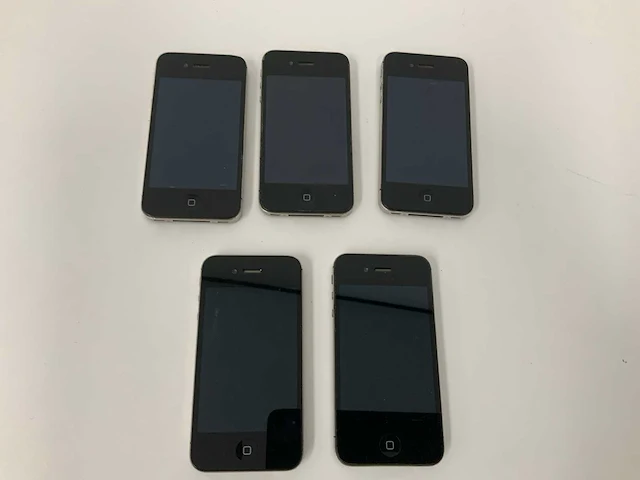 Apple iphone 4s black (5x) - afbeelding 2 van  3