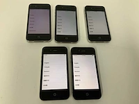 Apple iphone 4s black (5x) - afbeelding 1 van  3