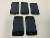 Apple iphone 4s black (5x) - afbeelding 2 van  3