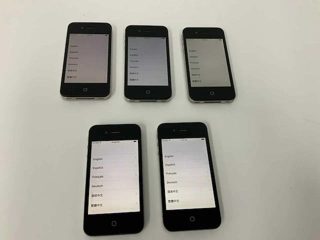 Apple iphone 4s black (5x) - afbeelding 1 van  3