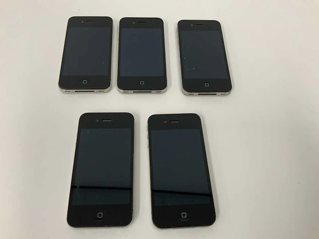 Apple iphone 4s black (5x) - afbeelding 2 van  3