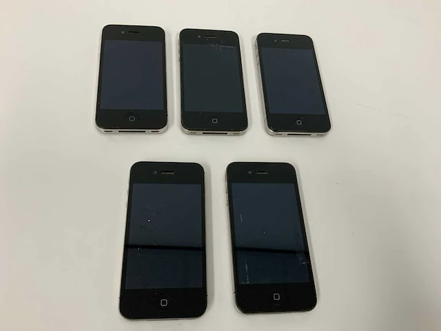 Apple iphone 4s black (5x) - afbeelding 2 van  3