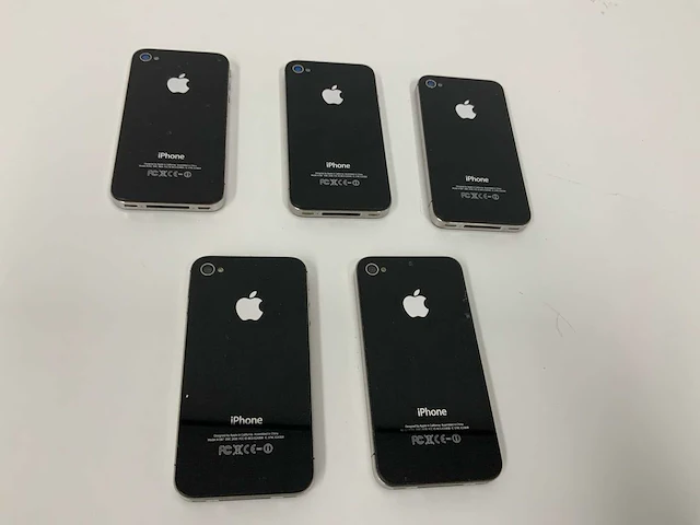 Apple iphone 4s black (5x) - afbeelding 3 van  3