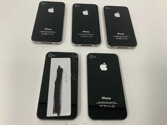 Apple iphone 4s black (5x) - afbeelding 3 van  3