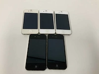 Apple iphone 4s black/white (5x) - afbeelding 2 van  3