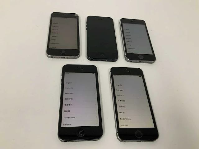 Apple iphone 5s, gsm+cdma 64gb, space gray (5x) - afbeelding 1 van  3