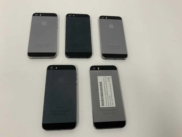 Apple iphone 5s, gsm+cdma 64gb, space gray (5x) - afbeelding 3 van  3