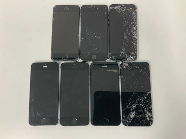 Apple iphone 5s/se space gray (7x) - afbeelding 2 van  3