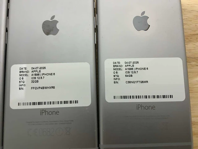 Apple iphone 6, 6s & 6+ smartphone (24x) - afbeelding 10 van  16