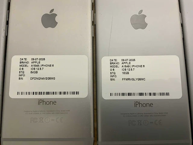 Apple iphone 6, 6s & 6+ smartphone (24x) - afbeelding 4 van  16