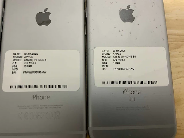 Apple iphone 6, 6s & 6+ smartphone (24x) - afbeelding 6 van  16