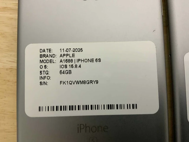 Apple iphone 6, 6s & 6+ smartphone (24x) - afbeelding 7 van  16