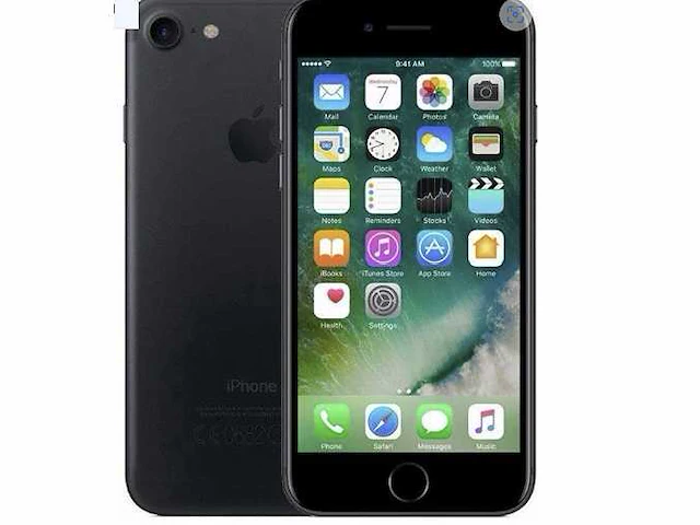 Apple iphone 7 - zwart - afbeelding 1 van  4