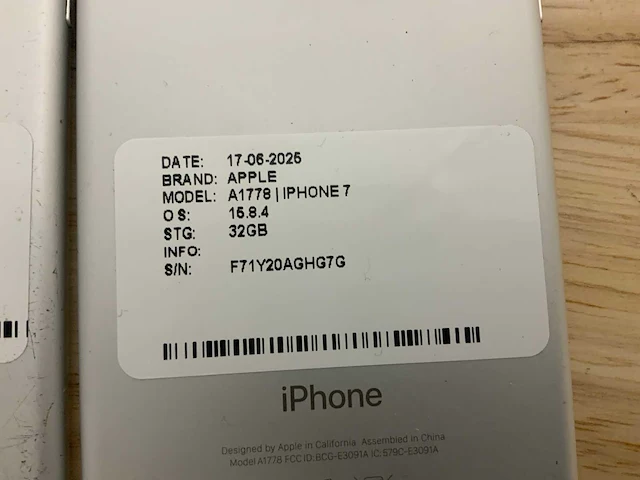 Apple iphone 7 smartphone (24x) - afbeelding 18 van  26