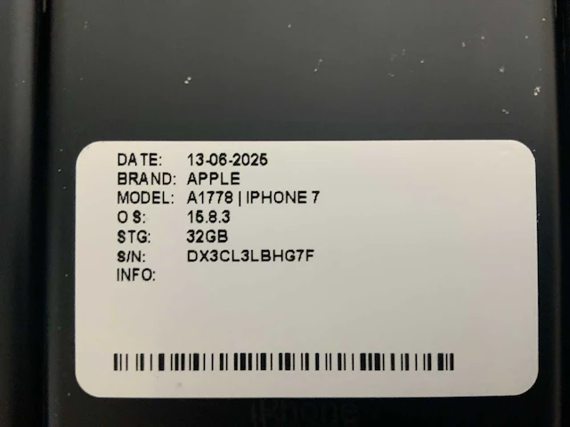 Apple iphone 7 smartphone (24x) - afbeelding 21 van  26