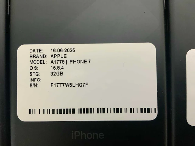 Apple iphone 7 smartphone (24x) - afbeelding 22 van  26
