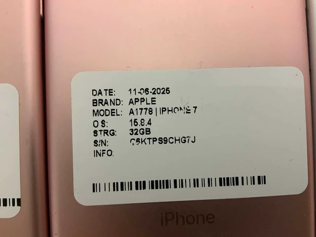 Apple iphone 7 smartphone (24x) - afbeelding 25 van  26