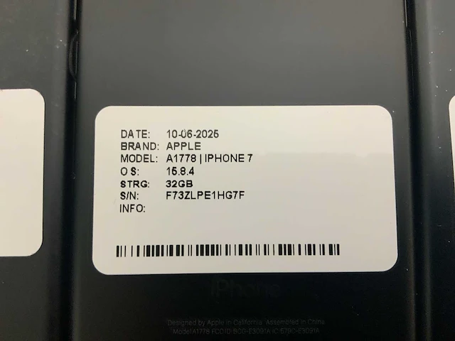 Apple iphone 7 smartphone (24x) - afbeelding 5 van  26