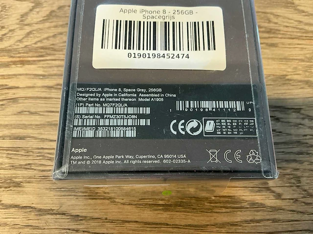 Apple iphone 8 256gb spacegrijs - afbeelding 9 van  9