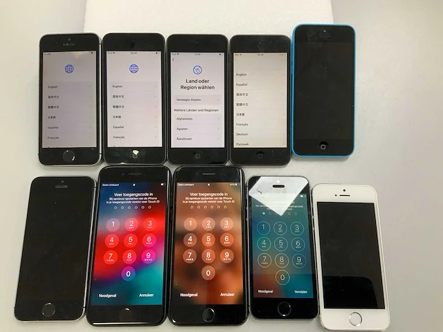 Apple iphone se 16 gb space gray (10x) - afbeelding 1 van  3
