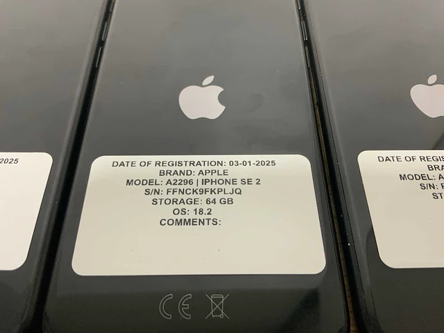 Apple iphone se 2 a2296 mobiele telefoon (3x) - afbeelding 4 van  7