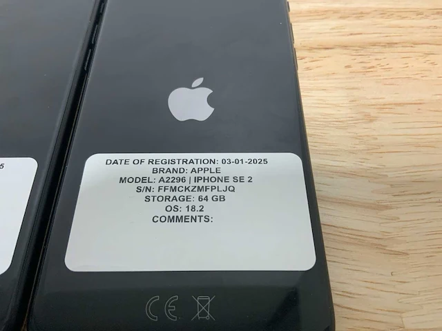Apple iphone se 2 a2296 mobiele telefoon (3x) - afbeelding 5 van  7