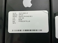 Apple iphone se 2 mobiele telefoon (14x) - afbeelding 2 van  16