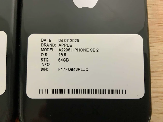 Apple iphone se 2 mobiele telefoon (14x) - afbeelding 4 van  16