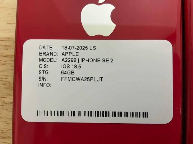 Apple iphone se 2 mobiele telefoon (14x) - afbeelding 5 van  16