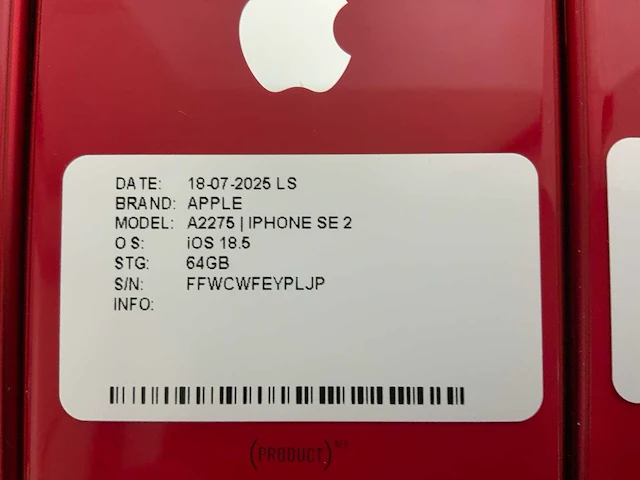 Apple iphone se 2 mobiele telefoon (14x) - afbeelding 6 van  16