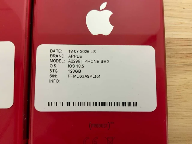 Apple iphone se 2 mobiele telefoon (14x) - afbeelding 8 van  16