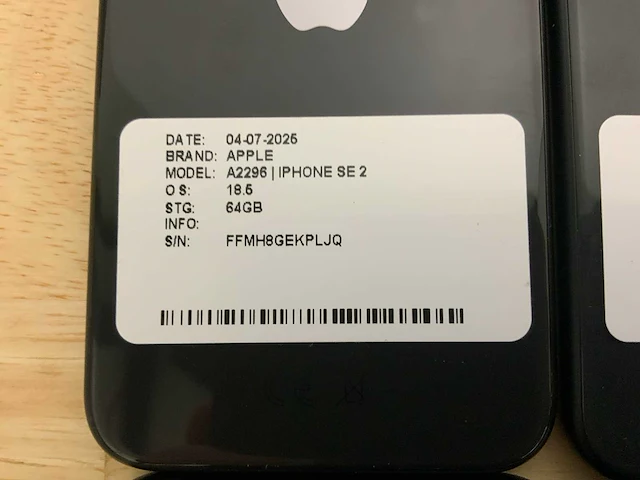 Apple iphone se 2 mobiele telefoon (14x) - afbeelding 10 van  16
