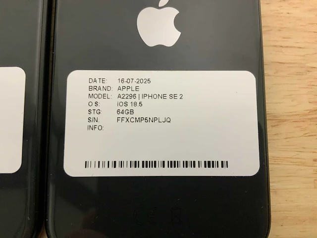 Apple iphone se 2 mobiele telefoon (14x) - afbeelding 14 van  16
