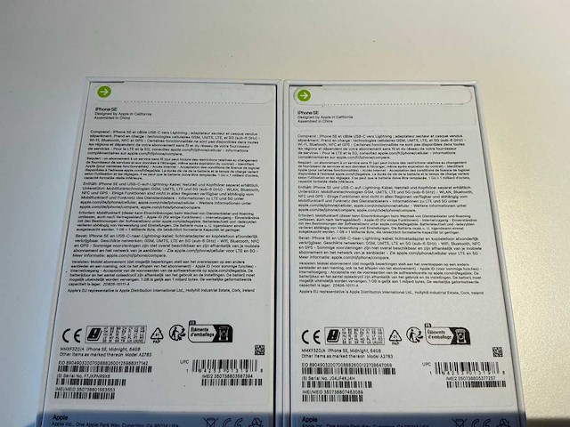 Apple iphone se (2022, 64gb) mobiele telefoon (2x) - afbeelding 2 van  3