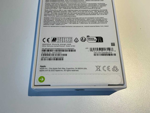 Apple iphone se (2022, 64gb) mobiele telefoon - afbeelding 3 van  3