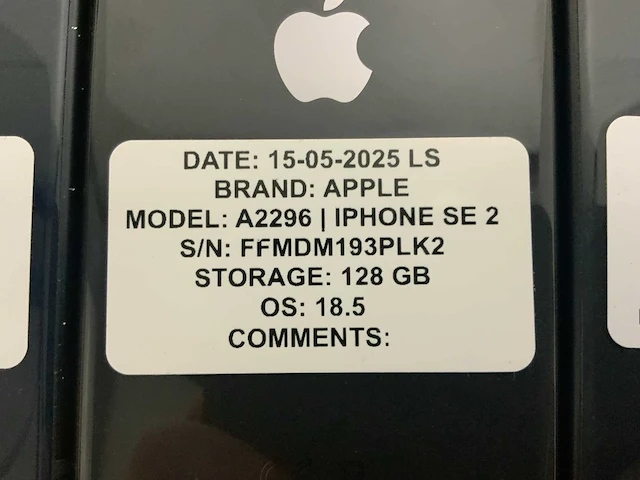 Apple iphone se 2/3 smartphone (15x) - afbeelding 10 van  17