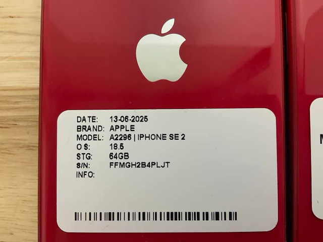 Apple iphone se 2/3 smartphone (15x) - afbeelding 15 van  17