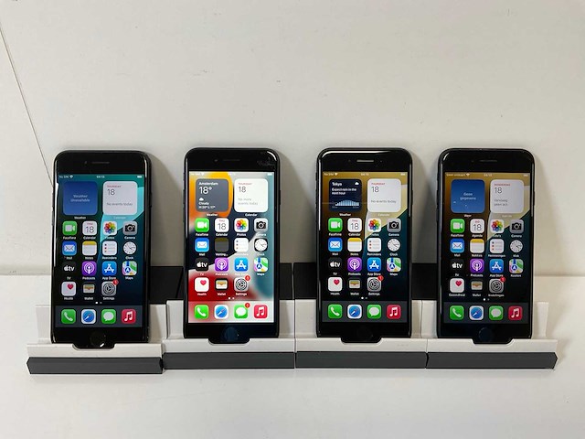 Apple iphone se 3rd gen - 64 gb - midnight (4x) - afbeelding 1 van  6