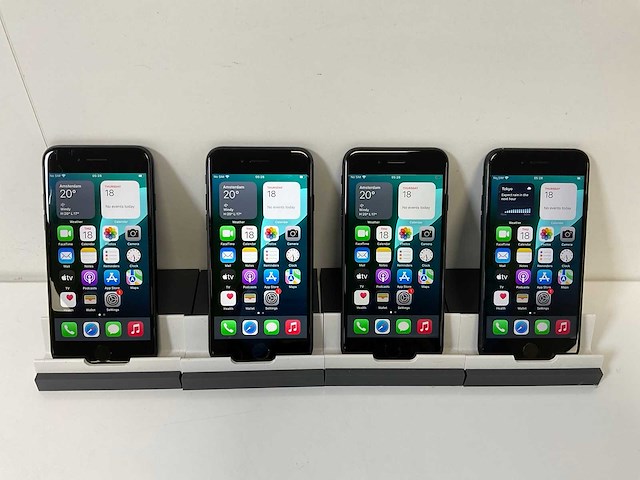 Apple iphone se 3rd gen - 64 gb - midnight (4x) - afbeelding 1 van  6