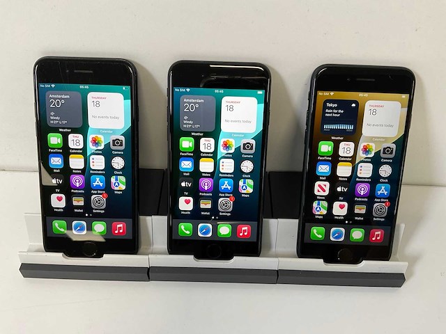 Apple iphone se 3rd gen - 64 gb / 128 gb - midnight (3x) - afbeelding 1 van  6