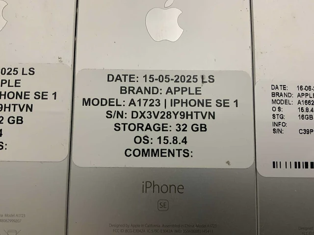 Apple iphone se smartphone (16x) - afbeelding 4 van  18