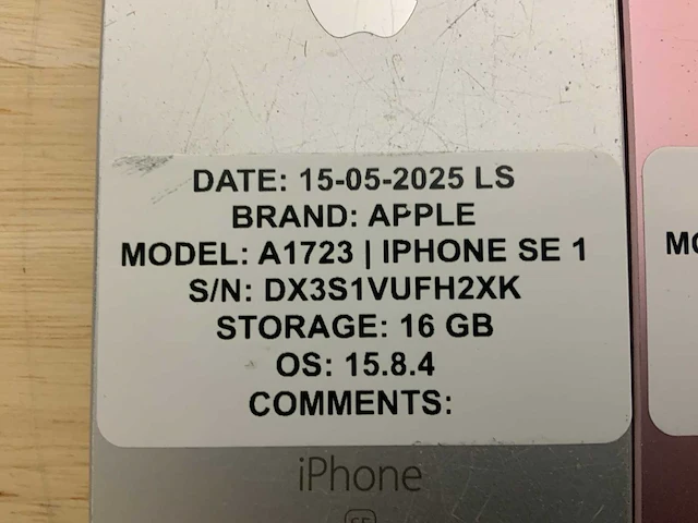 Apple iphone se smartphone (16x) - afbeelding 8 van  18