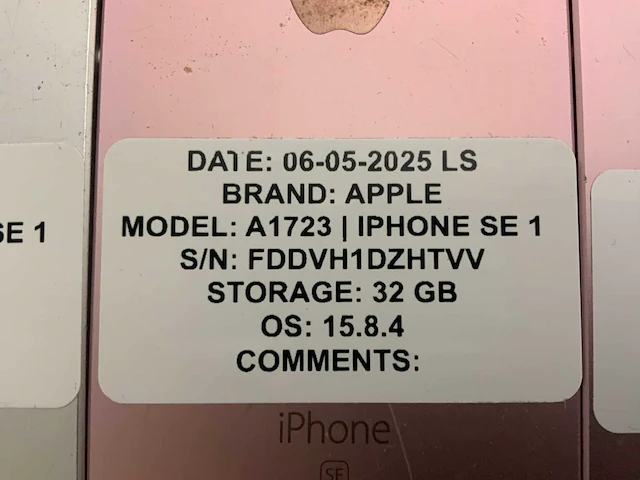 Apple iphone se smartphone (16x) - afbeelding 9 van  18