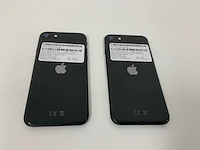 Apple iphone se(2020) 2nd gen 64gb black (2x) - afbeelding 3 van  3